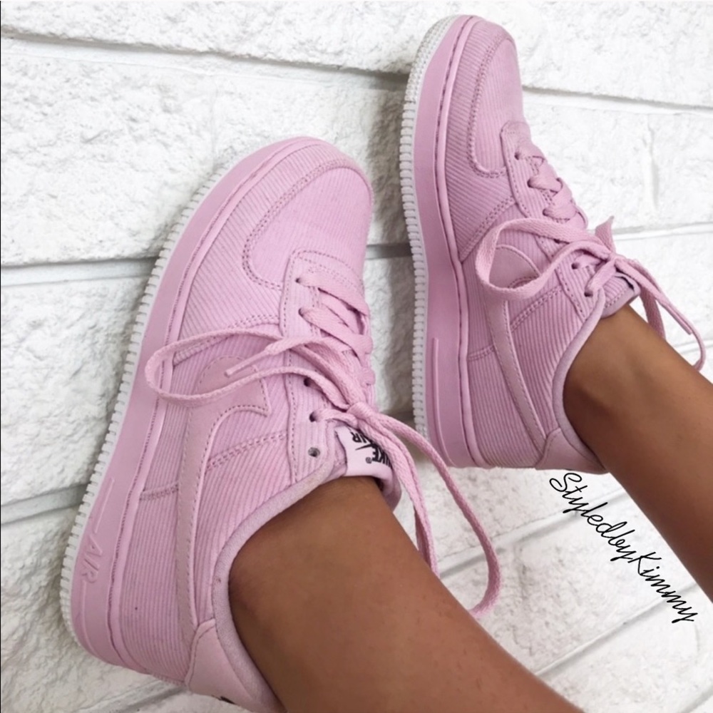 🌸 NIKE AIR Force 1 Sneakers Shoes Pink New